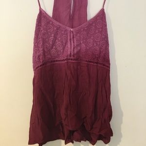 Blush colored tank top